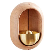 Dopamina Giapponese In Legno Porta D'Ingresso Campana Decorativa Senza Fili Uccello Campanello A Vento Decorazione per La Casa Casa Apertura Appeso B