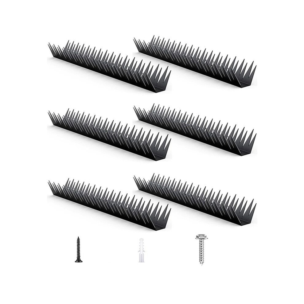 Anti Climb Fence Spikes Metal For Outdoor Walls, Garden Fences,Intruder Deterrent Fence Wall Spikes For Thieves 6033105664307