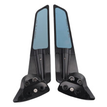 Espejos de Motocicleta para YZF R7 YZFR7 Espejos Stealth Kit de Espejos Winglets Deportivos Espejos Ajustables Espejos Laterales