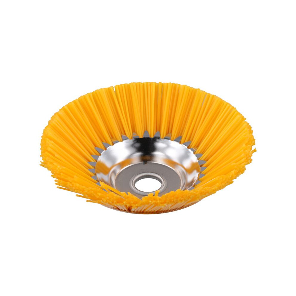 8Inch Weed Brush Cutter Lawn Mower Grass Trimmer Nylon Wire Wheel Rotary Weed Brush For Garden Lawnmower 4713774025617
