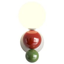 Nordic Spherical Wall Lamp Simple Wall Light Bedroom Background Wall Indoor LED Decorative Wall Room Bedside Wall Lamps