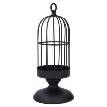 Kerzenhalter im Vogelkäfig-Stil Aus Eisen im Vintage-Stil, Dekorativer Kerzenhalter für die Heimdekoration bei Hochzeiten und Zur Aromatherapie