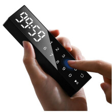 Keukentimer met Touchscreen, Magnetische Achterkant voor Koelkasten, Ovens, Gebruiksvriendelijk Visueel LED-Digitaal Display
