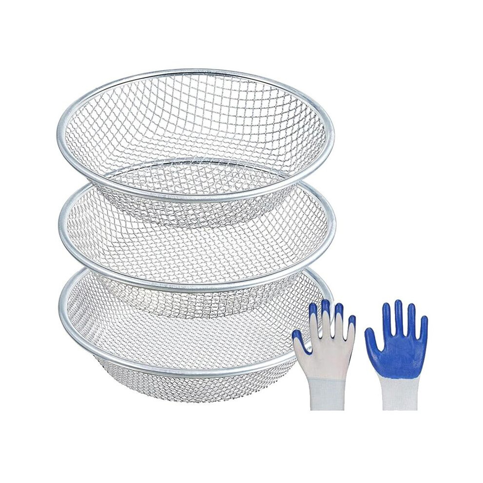 Soil Sifter For Gardening, Rock Sifter For 5Gallon Bucket, Dirt Sifter Compost Sifter, Sifter For Sawdust Vermicompost 4712531390142