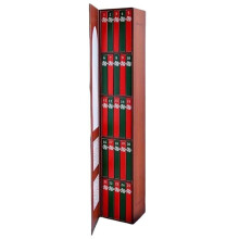 Adventskalender mit -Buchornament, Weihnachtsbücher für Buchliebhaber, Weihnachtsdekoration in Miniatur-Bibliothek