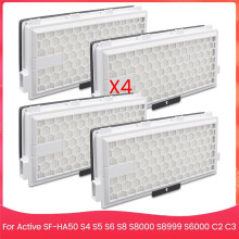 HEPA Airclean 50 Filter Replacement for Active SF-HA50 S4 S5 S6 S8 S8000 S8999 S6000 Complete C2 C3 Vacuum Cleaner