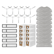 Voor Robotstofzuiger H40 / OV51 Reserveonderdelen Accessoires Kits Zijborstel HEPA-Filter Stofzak Dweildoek