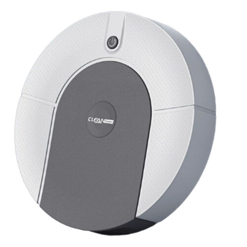 Automatic Mopping Robot Vacuum Cleaner  Home Sweeping Wet and Dry Ultra-Thin Cleaning Machine Grey