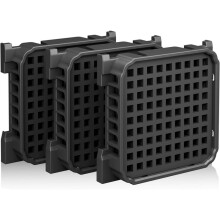 3-Pack Luftfilter för Liebherr Kylskåp, Aktivt Kolfilter för 9096989, 988246000, Ersätter 7440021-00 Aktivt Kol