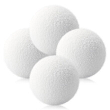 4 Pack Scum Absorber Balls for Spas , 3 Inch Scum Absorber , Reusable Pool Sponge Oil Scum Absorber, Spa Accessories