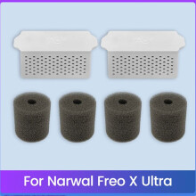 For  Freo X Ultra Vacuum Parts Ag+ Sterilization Silver Ion Module Water Tank Foam Filter Replacement Parts 6PCS