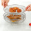 Fryer Rack Fryer Dehydrator Rack Multifunctional Stackable Grid Grilling Rack Mesh Design for 8 Inch Deep Fryers Kitchen 4