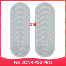 Mopp Tygkuddar Set för JONR P20 PRO Reservdelar Mikrofiber Mopp Tyg Hushållsrengöring Ersättningsdelar 16st