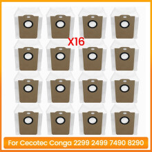 16 Stuks Stofzuiger Stofzak Set voor Cecotec voor Conga 2299 2499 7490 8290 Stofzuiger Accessoires Vervanging