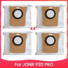 Vacuum Dust Bag Passar för JONR P20 PRO Reservdelar Stor Kapacitet Dust Bag Hushållsrengöring Byte 4 St