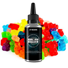 27 Bears 100ml E Liquid NO NICOTINE Max VG Sub Ohm Vape Juice.