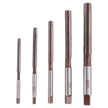 5pcs Flutes Hand Reamers Set H8 Chucking Straight Shank Hand Reamers Set 4mm/5mm/6mm/8mm/10mm