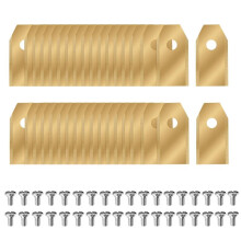 36PCS ReplacementBlades for Navimow I105N/I108N/I110N/ H500N/H800N/H1500N/H3000N Robotic Lawn Mower with Screws,A