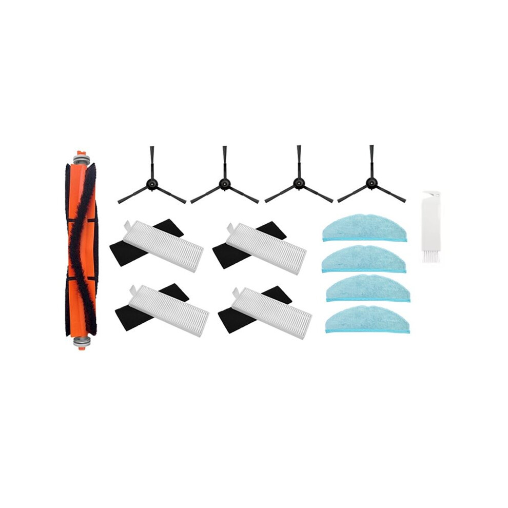 14 Pcs For Homerun 7000 Series Xu7100/01 Xu7100/02 Vacuum Main Side Brush Mop Filter 6032031552214