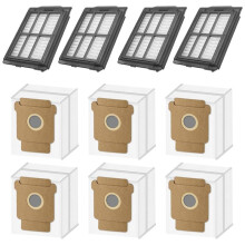 10PCS Replacement Parts for 505 Combo/ 405 Combo Vacuum Cleaner Accessories HEPA Filters Dust Bag