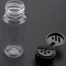 20Pcs/Set 100Ml Spice Salt Pepper Shakers Black Seasoning Jar Can Pepper Bottle Barbecue Condiment Kitchen Gadget Tool