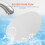 50Pcs 3inch Silver Wine Pourer Disk Drip-proof Drip Pouring Pour Spout 5