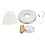 All Copper Concealed 3-Way Shower Handle Valve, 1/2 Inch Interface 12
