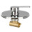All Copper Concealed 3-Way Shower Handle Valve, 1/2 Inch Interface 7