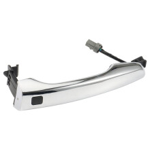 Car Outside Door Handle Replacement, for AD 2016-2019 Keyless Entry with Button 82661-F2210 Right Side