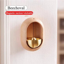 Dopamine Japanese Wooden Entrance Door Bell Decorative Wireless Bird Wind Chime Home Decor Home Opening Hanging B