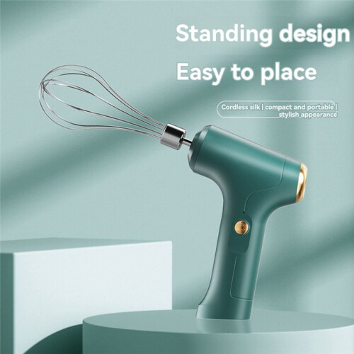 Home Baking Wireless Handheld Electric Egg Beater Whipping Cream Stirring Kitchen Baking Gadgets B 2