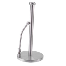 Paper Towel Holder Stainless Steel Standing Tissue Holder One-Handed Tear, Perfect Modern Design for Kitchen Keeps Kitchens Countertop Tidy