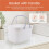 Plastic Hand Basket Bathroom Storage Baskets with Handle Household Storage Tools Large Capacity 2