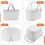 Plastic Hand Basket Bathroom Storage Baskets with Handle Household Storage Tools Large Capacity 1