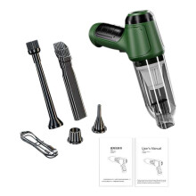 New Wireless Handheld Car  Vacuum Cleaner, Rechargeable High Power Cordless Vacuum Cleaner for Home(Green)