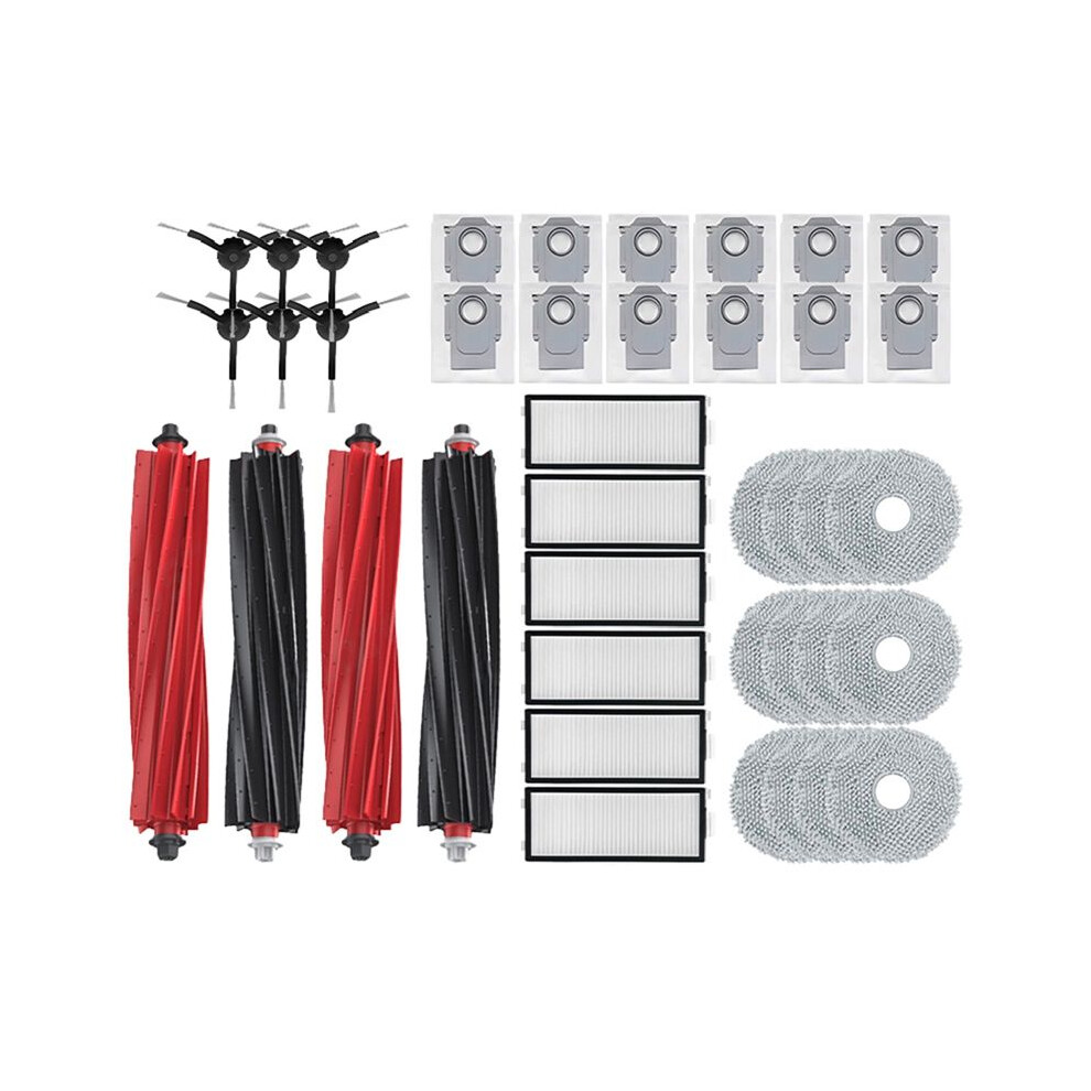 For Qrevo Master Replacement Main Side Brush Hepa Filter Mop Pads Dust Bags Spare Parts Accessories 6031075293718