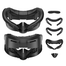 Face Pad for Meta Quest 3 Adjustable Facial Bracket Skin Friendly PU Facial Cover Nose Pad for Quest 3 Accessories