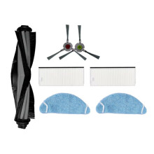 7 Pcs for K650 Self Emptying Robot Vacuum Main Side Brush Rag Dust Bag Cleaner Parts Replacement