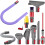 Accessory Kit Compatible Compatible with  V7 V8 V10 V11 V15 - Extendable Flexible Hose & Multi-Purpose Nozzle Brushes 2