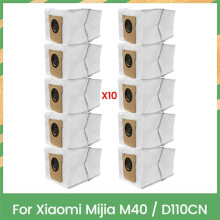 Vacuum Dust Bag Compatible with Mijia M40 / D110CN Spare Parts Efficient Dust Bag Household Cleaning Accessories 10PCS