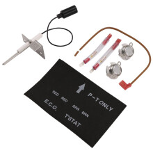 Kit D'Assemblage de Coupure Thermique pour Chauffe-Eau RV (avec Allumeur de Chauffe-Eau et Thermostat ECO), Compatible pour Atwood 91447