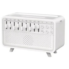 Speaker White Noise Machine Diffuser Air with 8 Group Nature Sound USB and UK Plug for Power Supply