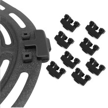 8 PièCes Pieds en Caoutchouc pour Friteuse à Air Accessoires de Plateau Professionnels de Remplacement pour Friteuses à Air InstantanéEs 6QT