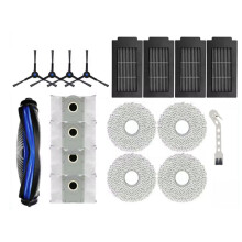 18PCS for Deebot T50 Max T50 Pro T50 Omni T50 Pro Omni T50 Max Pro Omni Spare Parts Brush Filter Dust Bag Mop