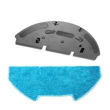 Suporte para Esfregão com Esfregão para Aspirador de Pó Robô Bobsweep Ihome S1 / S1 Pro / V9