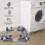 Washing Machine Stand Adjustable Refrigerator Raised Base Mobile Roller Bracket Wheel Bathroom Kitchen Accessories 2
