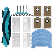 Für Conga 2299 Ultra Ersatz-Hauptseitenbürste, HEPA-Filter, Wischpads, Staubbeutel, Ersatzteile, Zubehör