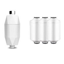 Purificador de Agua para Ducha Filtro de Agua Revitalizante con Vitamina C Reduce el Cloro y los Metales Pesados Mejora la Piel Seca y con Picazón