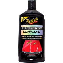 Meguiar's Ultimate Compound Colour & Clarity Restorer 450ml for Hand or Machine Polisher Application - G17216EU (Packaging may vary)