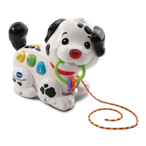 VTech VTech Pull Along Puppy Pal, Pull Along Baby Walker with Music and Phrases, Pull Along Walker for Babies, Cute Educational Toy, Interactive Preschool